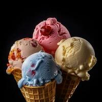 glaces maison photo