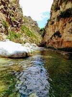 oued el kannar, vallée al qannar chefchaouen maroc photo