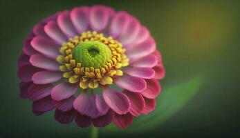 une brillant multi coloré Marguerite fleur dans la nature généré par ai photo
