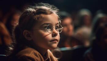 une groupe de espiègle les enfants profiter le en plein air ensemble Heureusement généré par ai photo