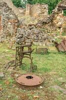 le vieux ruines de le ville oradour-sur-glane dans France. photo