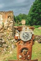 le vieux ruines de le ville oradour-sur-glane dans France. photo