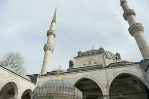 dinde Istanbul 12 janvier 2023. mihrimah sultan mosquée dans uskudar. photo