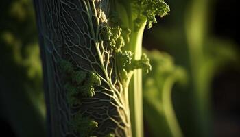 biologique légume salade, mûr et Frais pour en mangeant généré par ai photo