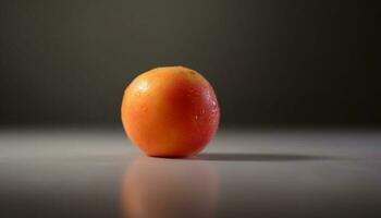 juteux agrumes fruit reflète vibrant la nature dans rafraîchissant été casse-croûte généré par ai photo