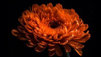 vibrant Marguerite pétale dans se concentrer, entouré par multi coloré beauté généré par ai photo