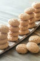 amaretti biscuits fermer photo