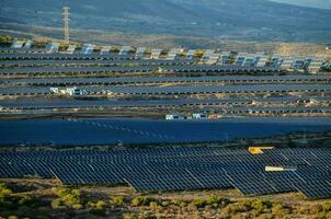 énergie renouvelable verte avec panneaux photovoltaïques photo