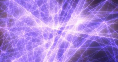 abstrait violet énergie lignes Triangles magique brillant embrasé futuriste salut-technologie Contexte photo