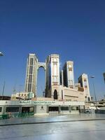 Mecque, saoudien Saoudite, avril 2023 - magnifique jour vue de jabal omar Résidentiel complexe de masjid al-haram, Mecque. photo