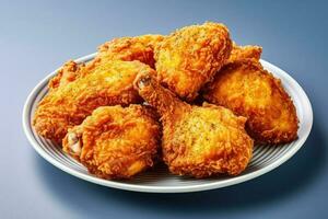 Stock photo de frit poulet nourriture la photographie ai généré