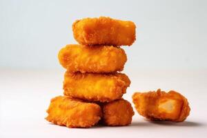 Stock photo de poulet pépite nourriture la photographie ai généré