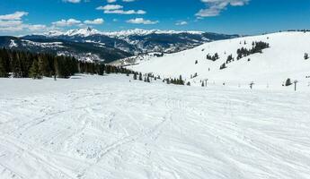 vail ski recours ville et ski Montagne dans Colorado photo