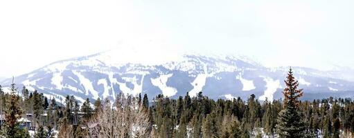 scénique vues autour breckenridge Colorado station de ski ville photo