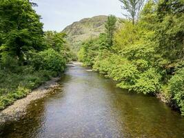 rivière chacunaig à benmore sur le cowal péninsule, argyll, Écosse photo