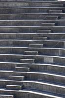 architecture des escaliers dans la ville photo