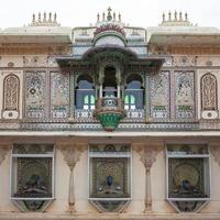 Palais de la ville d'udaipur au rajasthan, inde photo