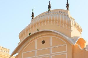 Perruches à collier à Khandela, Rajasthan, Inde photo