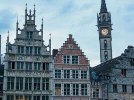 le ville de gentil dans Belgique photo