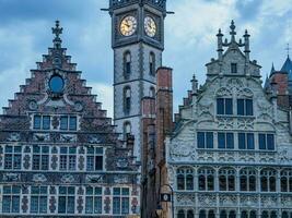 le ville de gentil dans Belgique photo