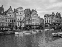 le ville de gentil dans Belgique photo