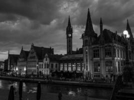 le ville de gentil dans Belgique photo