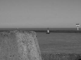 le ville de Ostende et le Belge côte photo