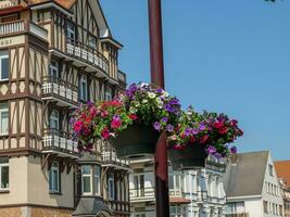 de haan ville dans Belgique photo