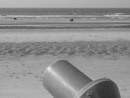 le plage de de haan dans Belgique photo