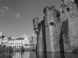 le ville de gentil dans Belgique photo