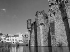 le ville de gentil dans Belgique photo