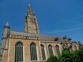 le ville de Bruges dans Belgique photo