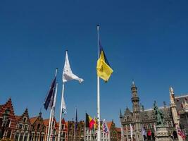 le ville de Bruges dans Belgique photo