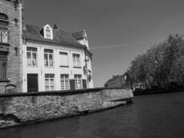 le ville de Bruges dans Belgique photo