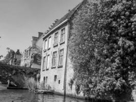 le ville de Bruges dans Belgique photo