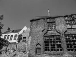 le ville de Bruges dans Belgique photo