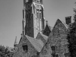 le ville de Bruges dans Belgique photo