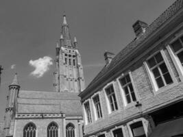 le ville de Bruges dans Belgique photo