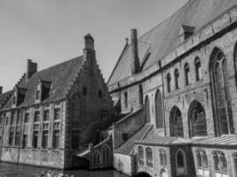 le ville de Bruges dans Belgique photo