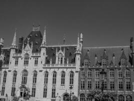 le ville de Bruges dans Belgique photo