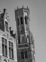 le ville de Bruges dans Belgique photo