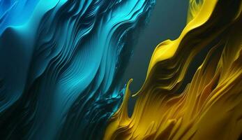 3d wave abstract background