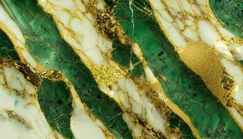 or et vert ambre marbre Contexte texture photo