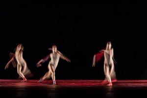 le mouvement abstrait de la danse photo