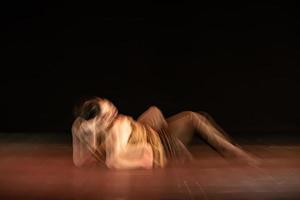 le mouvement abstrait de la danse photo