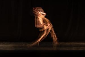 le mouvement abstrait de la danse photo