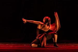 le mouvement abstrait de la danse photo