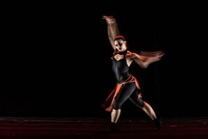 le mouvement abstrait de la danse photo