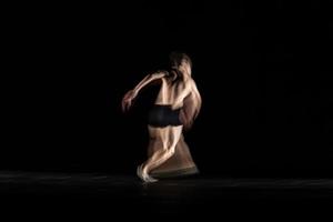 le mouvement abstrait de la danse photo