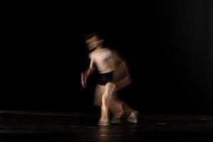 le mouvement abstrait de la danse photo